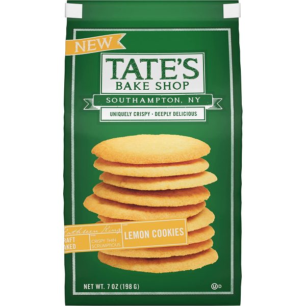 Tates Bake Shop Lemon Cookies 7oz 6ct